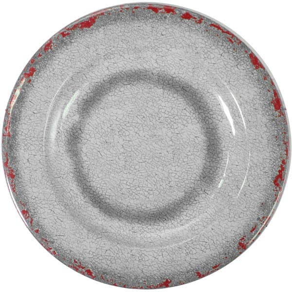 Тарелка «Касабланка»; пластик; D=230, H=17мм; серый