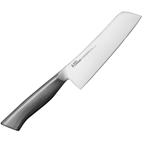 Нож кухонный «Диакросс» закугири  сталь нержавеющая  , H=20, L=280/150, B=25мм Sumicama Cutlery