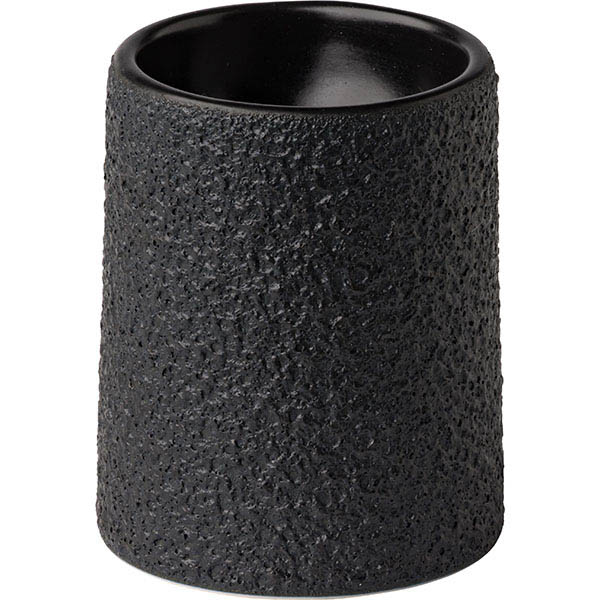 Подставка для комплимента «Ро Дизайн Бай Кевала»; керамика; D=8, H=10см; черный, матовый