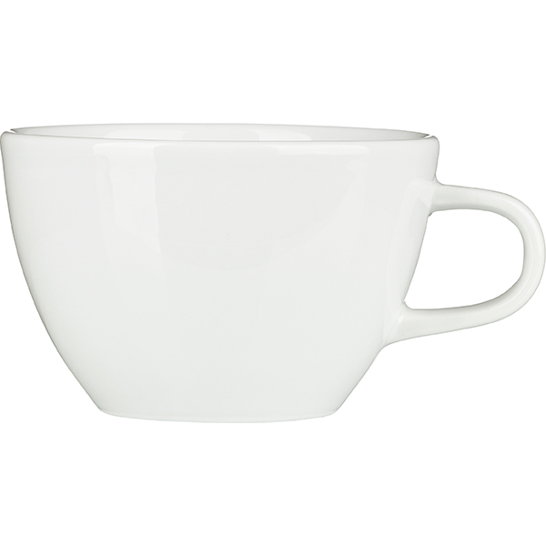 Чашка кофейная «Белая» Профи; фарфор; 210мл; D=97/123, H=62мм; белый