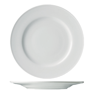 Тарелка мелкая «Акапулько»; материал: фарфор; диаметр=21 см.; белый