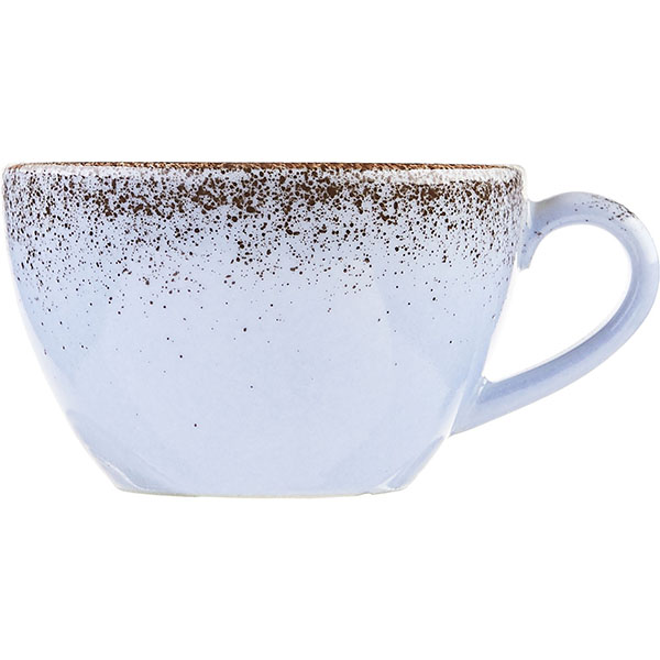 Чашка чайная «Бистро Нэйчерал Блю»; фарфор; 180мл; D=90, H=54мм; голуб.