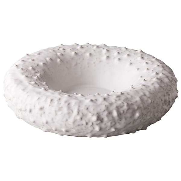 Тарелка «Ро Дизайн Бай Эрбиси» для презентаций; керамика; D=21см; белый