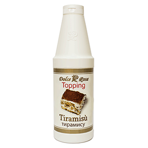 Топпинг для мороженого «Тирамису» 1 кг  пластик  D=8, H=26см Dolce Rosa