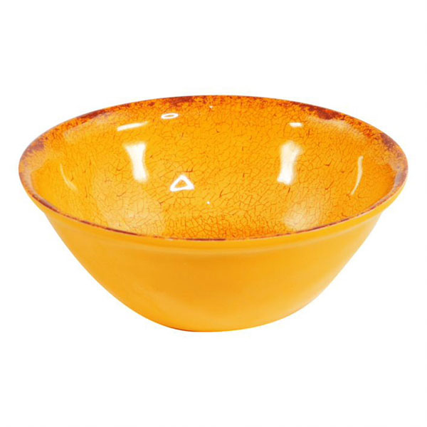 Салатник «Касабланка»; пластик; 230мл; оранжев.