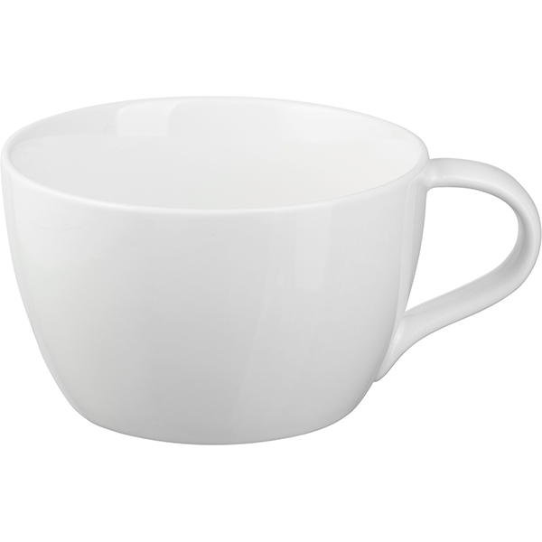 Чашка чайная «Полар»; фарфор; 360мл; белый