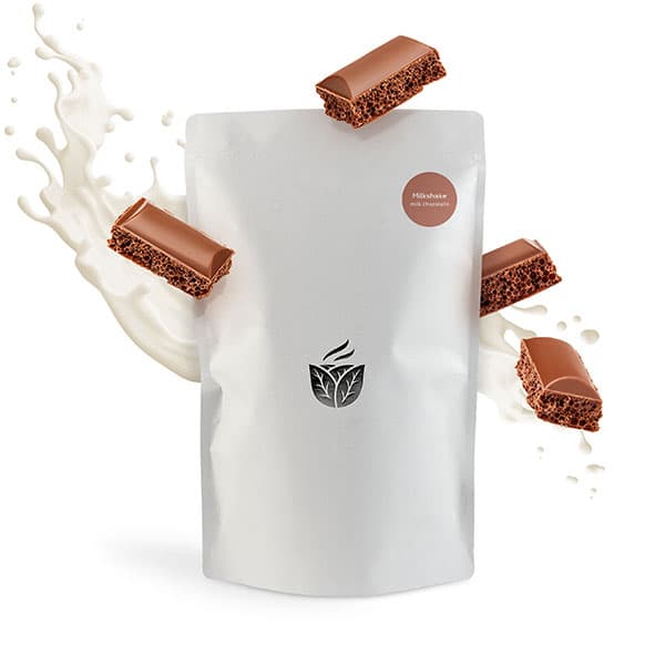 Смесь сухая для приготовления напитков «Молочный шоколад» для молочных коктейлей 500г; картон, пластик