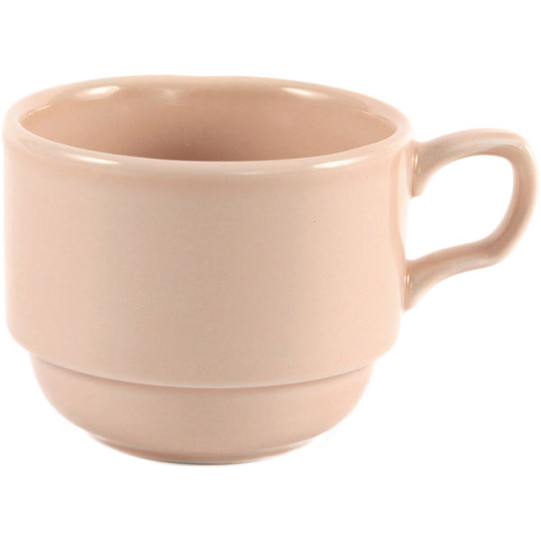 Чашка чайная «Акварель» Браво; фарфор; 250мл; D=97/120, H=70мм; розов.