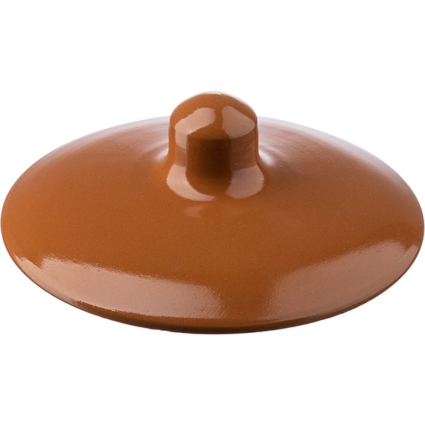 Крышка для горшка для запекания для арт. ОБЧ00000343ж/к  керамика  коричневая Борисовская Керамика