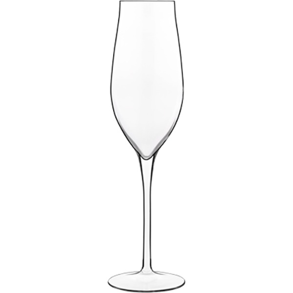 Бокал-флюте «Винеа»; хрустальное стекло; 270мл; D=70, H=257мм; прозрачный