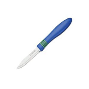 Нож для чистки овощей и фруктов; , L=75мм; синий