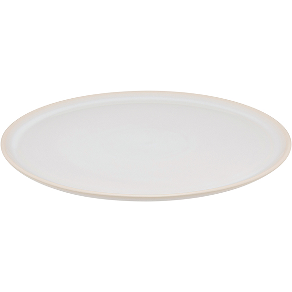 Тарелка «Мондо» мелкая; керамика; D=26см; белый