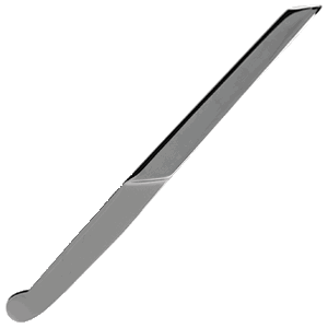 Нож для фруктов «X-15»; сталь нержавеющая; , L=162/80, B=5мм; металлический