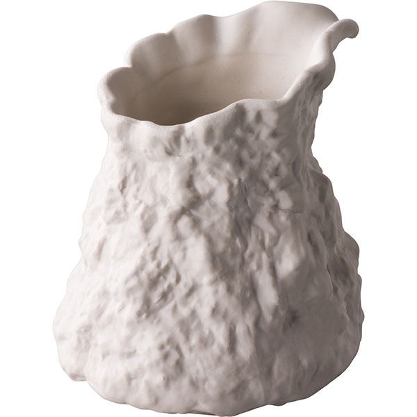 Молочник «Ро Дизайн Бай Эрбиси»; керамика; D=65, H=80мм; белый