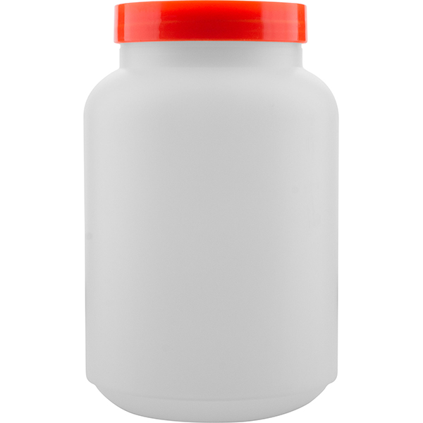 Емкость для сока с крышкой в ассортименте; пластик; 2л; диаметр=9, высота=19 см.; белый