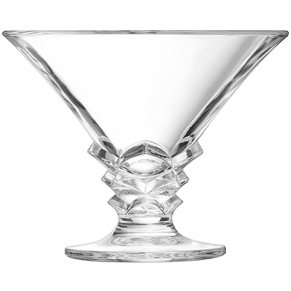 Креманка «Пальмир»; стекло; 210 мл; диаметр=123/70, высота=113, длина=25 мм; прозрачный