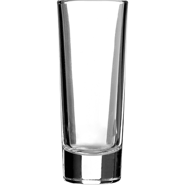 Стопка «Индро»; стекло; 60 мл; диаметр=38, высота=105 мм; прозрачный