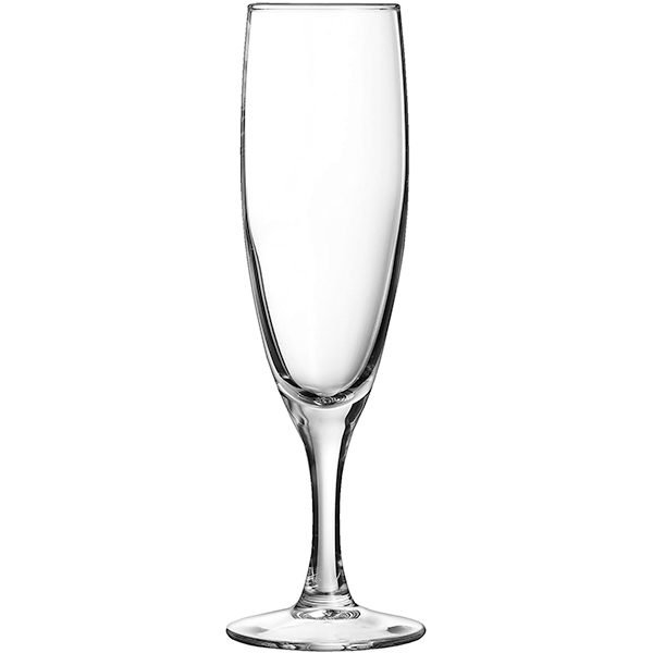 Бокал для шампанского флюте «Элеганс»; стекло; 140 мл; диаметр=46/53, высота=176 мм; прозрачный