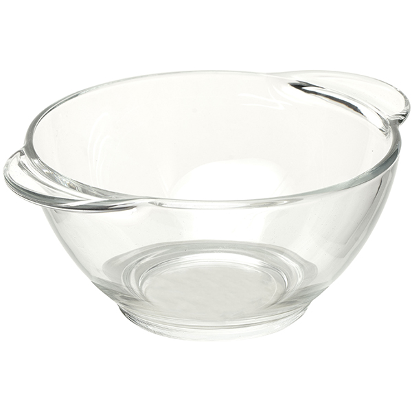 Супница, Бульонница (бульонная чашка); стекло; 560 мл; диаметр=13, высота=7 см.; прозрачный