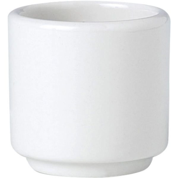 Подставка для яйца «Симплисити Вайт»; материал: фарфор; диаметр=45, высота=47 мм; белый