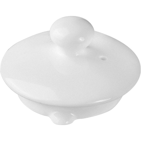 Крышка для чайника «Кунстверк»; материал: фарфор; 500 мл; диаметр= 67/52мм.; белый
