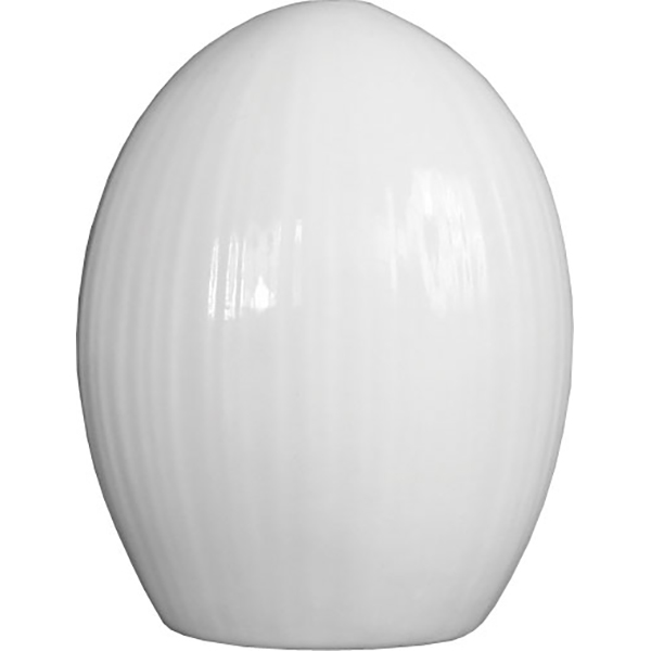 Перечница «Спайро»; материал: фарфор; диаметр=40, высота=75, ширина=55 мм; белый