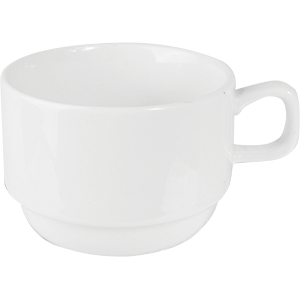 Чашка кофейная «Кунстверк»; материал: фарфор; 90 мл; диаметр=6, высота=4.5, длина=9 см.; белый