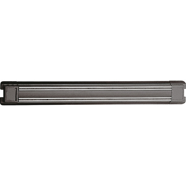 Держатель магнитный для ножей; пластик, металл; длина=34, ширина=4 см.; цвет: черный