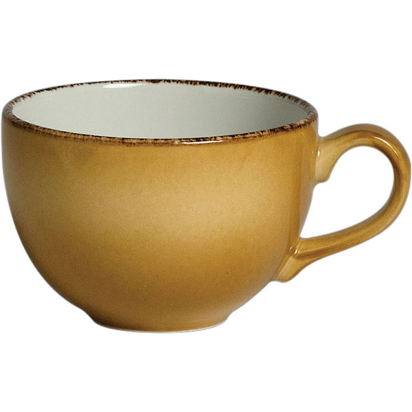 Чашка кофейная «Террамеса мастед»; материал: фарфор; 85 мл; диаметр=6.5, высота=5, длина=8.5 см.; светло-коричневая
