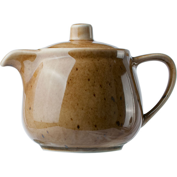 Чайник с крышкой «Кантри Стайл»; материал: фарфор; 450 мл; диаметр=8, высота=9 см.; зеленый