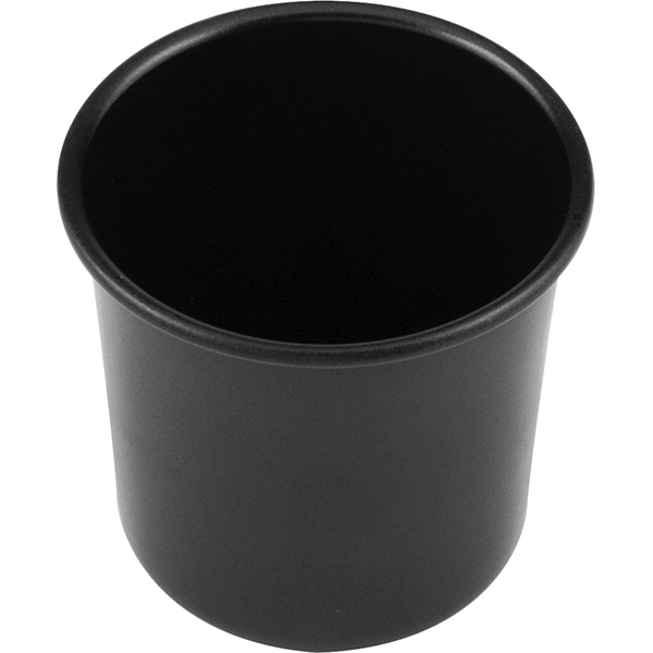 Форма для кекса «Ром-баба» 1 шт; сталь, антипригарное покрытие; диаметр=6.7, высота=11 см.; цвет: черный
