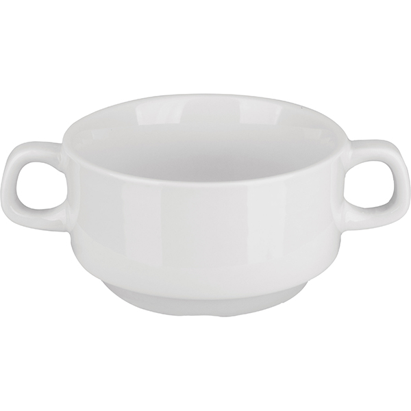 Супница, Бульонница (бульонная чашка) «Коллаж»  материал: фарфор  300 мл Kit