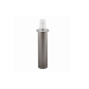 Диспенсер для пластиковых стаканов; сталь нержавеющая; диаметр=12/15.3, длина=45 см.