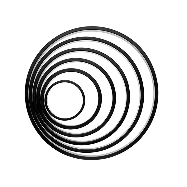 Кольцо кондитерское (6 штук); пластик; диаметр=10, высота=2 см.