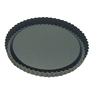 Форма кондитерская рифленая  сталь, антипригарное покрытие  диаметр=260, высота=25 мм MATFER