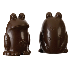 Форма для шоколада «Лягушка» (2 штуки); длина=12 см.
