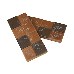 Форма для шоколада «Цветок какао»; высота=10, длина=118, ширина=50 мм