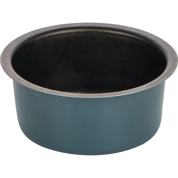 Форма кондитерская «Экзопан» (25 штук); сталь, антипригарное покрытие; диаметр=6, высота=2 см.; цвет: черный,синий