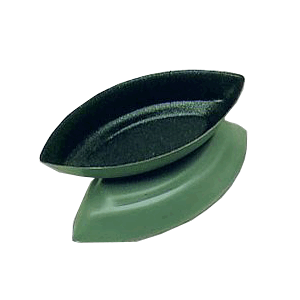 Форма кондитерская с антипригарным покрытием «Лодочка» (25 штук); диаметр=62 мм