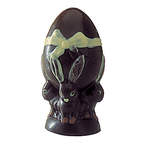 Форма для шоколада «Пасх.яйцо» (2 штуки); длина=155, ширина=82 мм