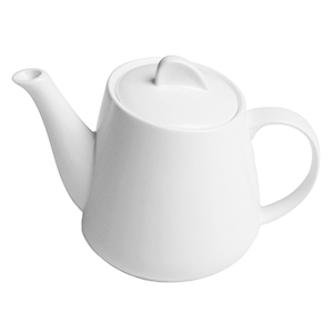 Чайник «Перла»; материал: фарфор; 500 мл; белый