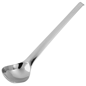 Ложка для соуса; сталь нержавеющая; длина=22 см.; металлический