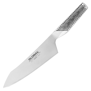 Нож кухонный деба «Глобал»; сталь нержавеющая; длина=18 см.; металлический