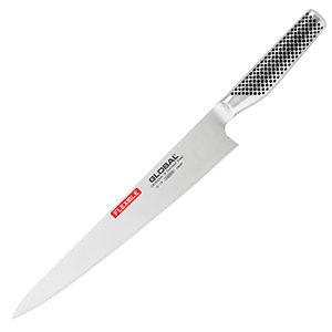 Нож для филе «Глобал»; сталь нержавеющая; длина=27 см.; металлический