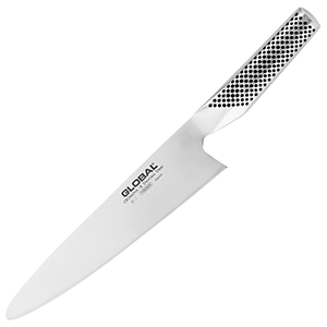 Нож кухонный «Глобал»; сталь нержавеющая; длина=18, ширина=8.9 см.; металлический