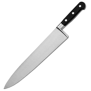 Нож для нарезки мяса; сталь, пластик; длина=25 см.