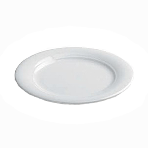 Тарелка мелкая «Теорема»; материал: фарфор; диаметр=26 см.; белый