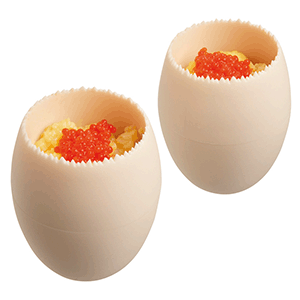Форма дегустационная «Яйцо» (-20 и 100С) (100 штук); полипропилен; диаметр=42, высота=60 мм