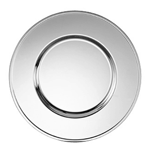 Блюдо; сталь нержавеющая; диаметр=20.5/33 см.