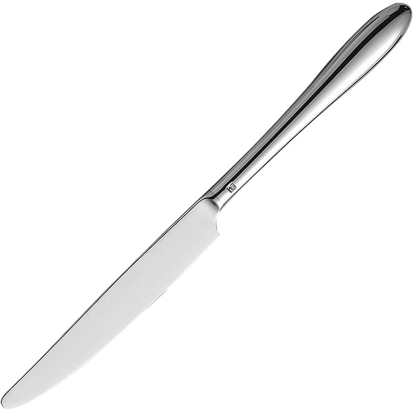 Нож столовый «Лаццо»; сталь нержавеющая; длина=240/124, ширина=10 мм; металлический